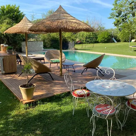 شقة La Bastide Aixoise Avec Piscine Et Jacuzzi Prive